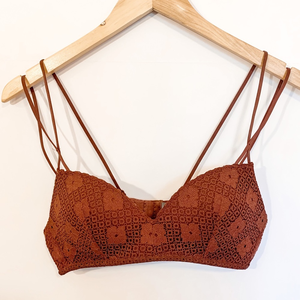 Aerie lace floral bralette